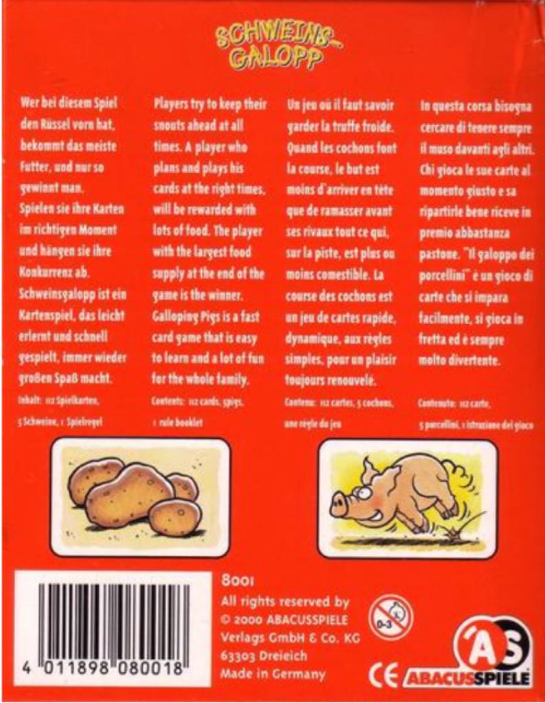 Schweinsgalopp  (2-4) board game collectible - Main Image 2
