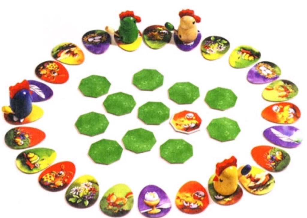 Zicke Zacke Hühnerkacke Sonderpreis Spiel des Jahres 1998  (2-4) board game collectible - Main Image 2
