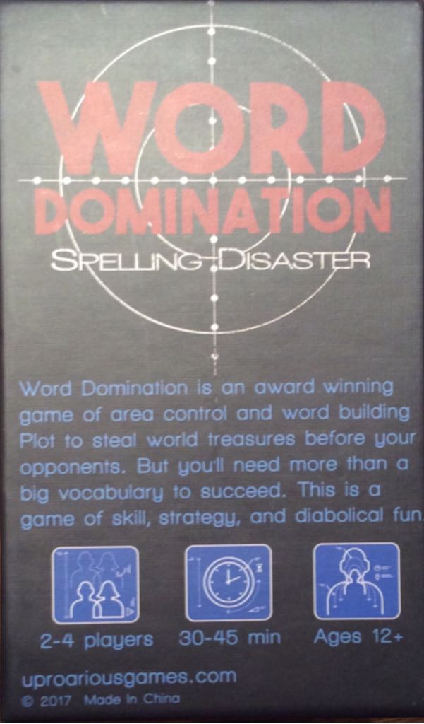 Word Domination  (2-4) board game collectible - Main Image 2