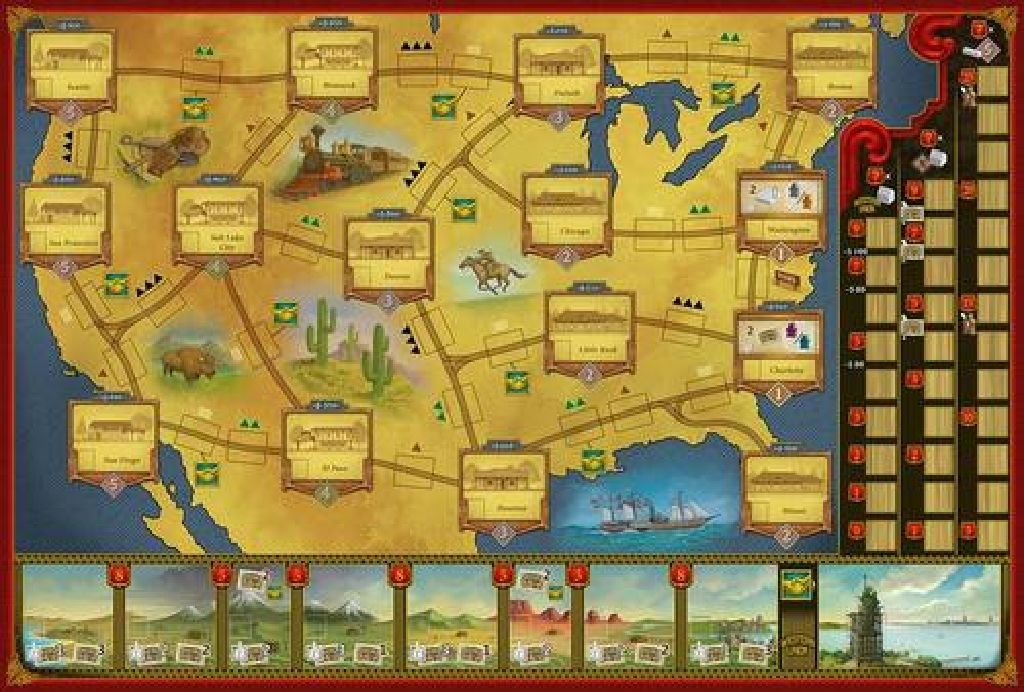 Railroad Revolution  (2-4) board game collectible - Main Image 2