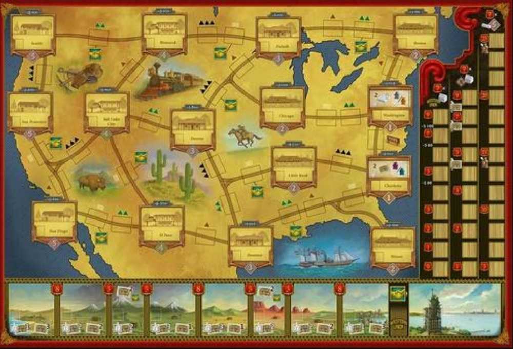 Railroad Revolution  (2-4) board game collectible - Main Image 3