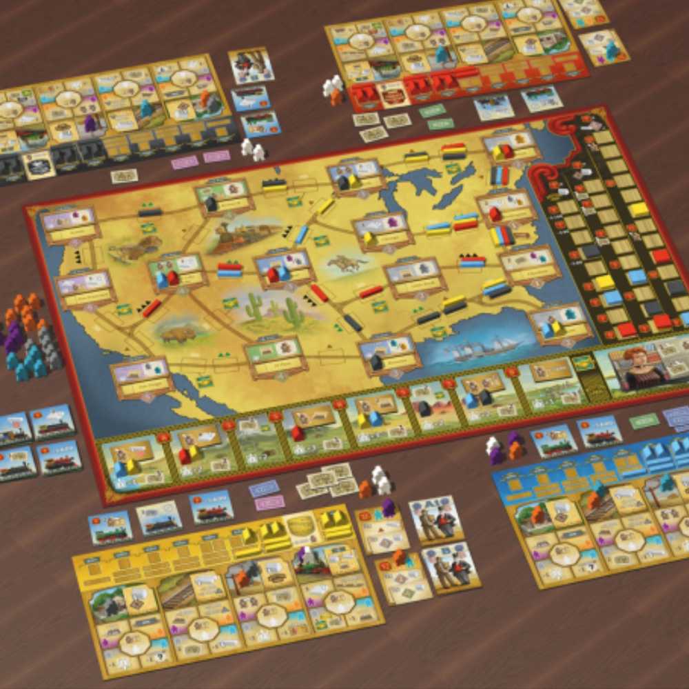 Railroad Revolution  (2-4) board game collectible - Main Image 4