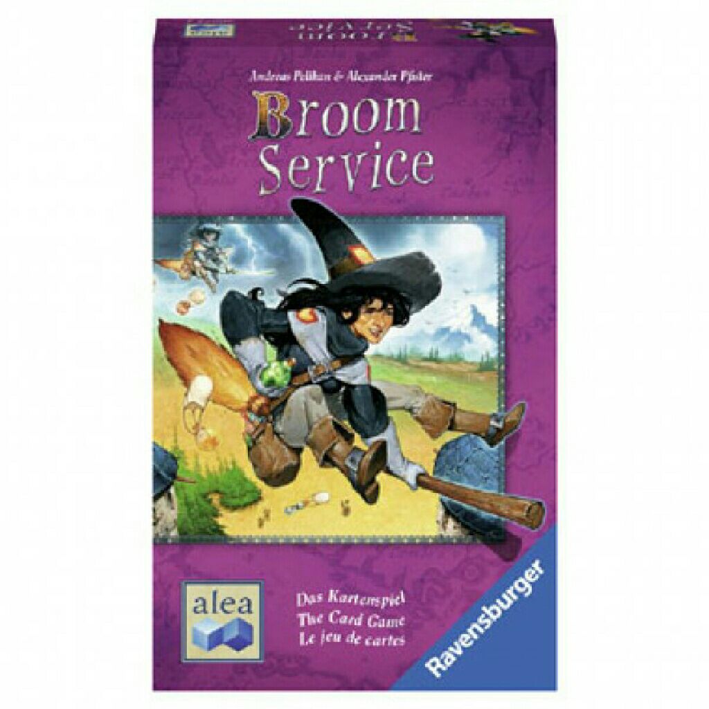 Broom Service The Card Game  (3-6) board game collectible - Main Image 2