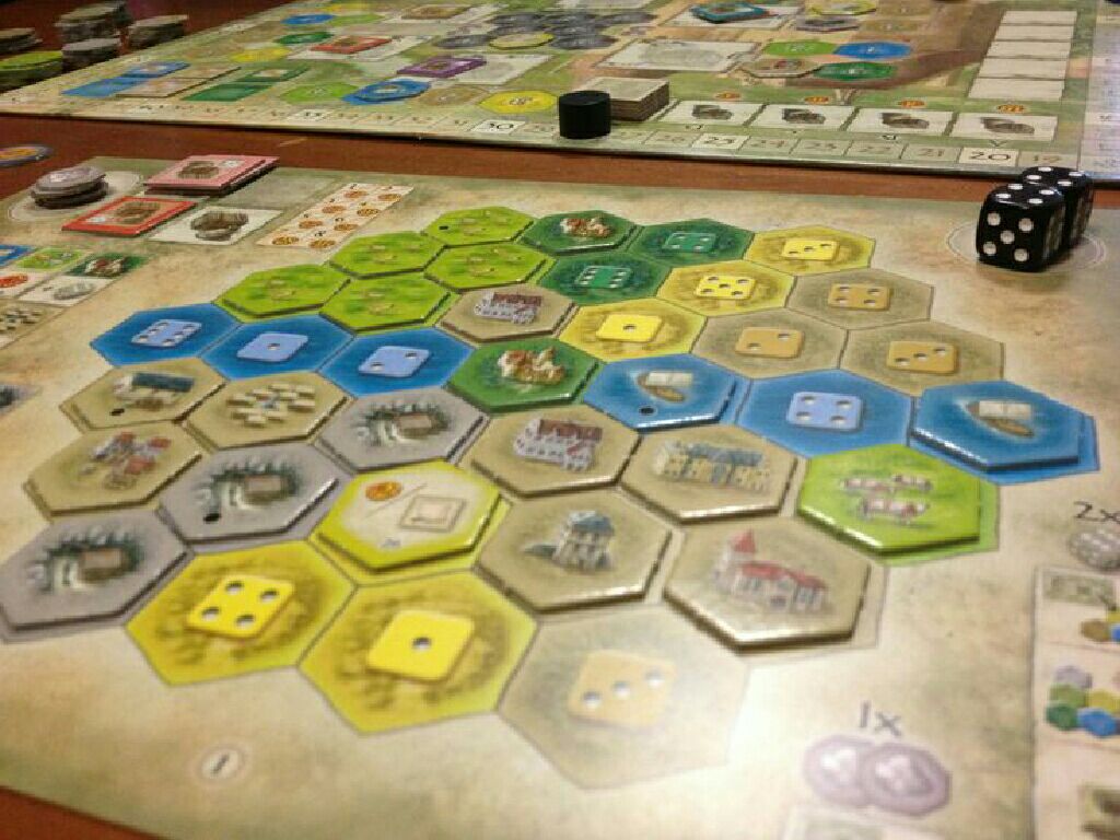 Castles Of Burgundy, The: Mini Exp 8 More Boards  (2-4) board game collectible - Main Image 2