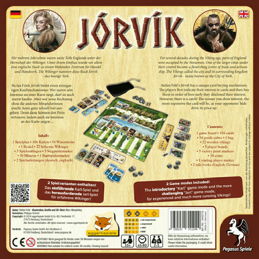 Jorvik  (2-5) board game collectible - Main Image 2