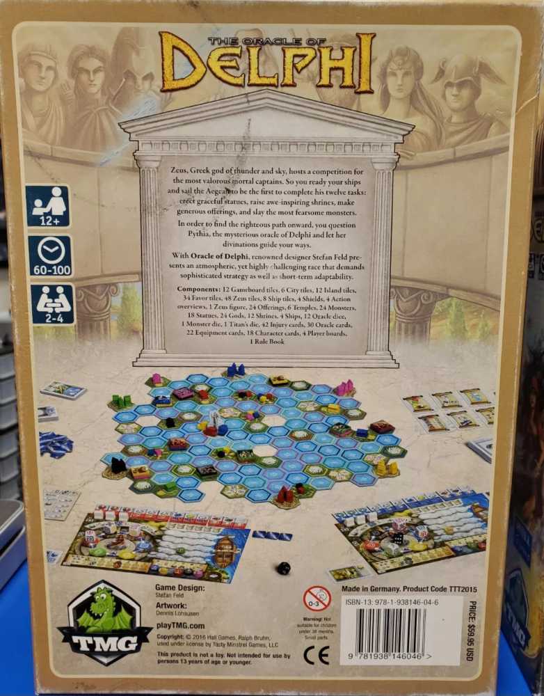 Oracle Of Delphi, The  (2-4) board game collectible - Main Image 3
