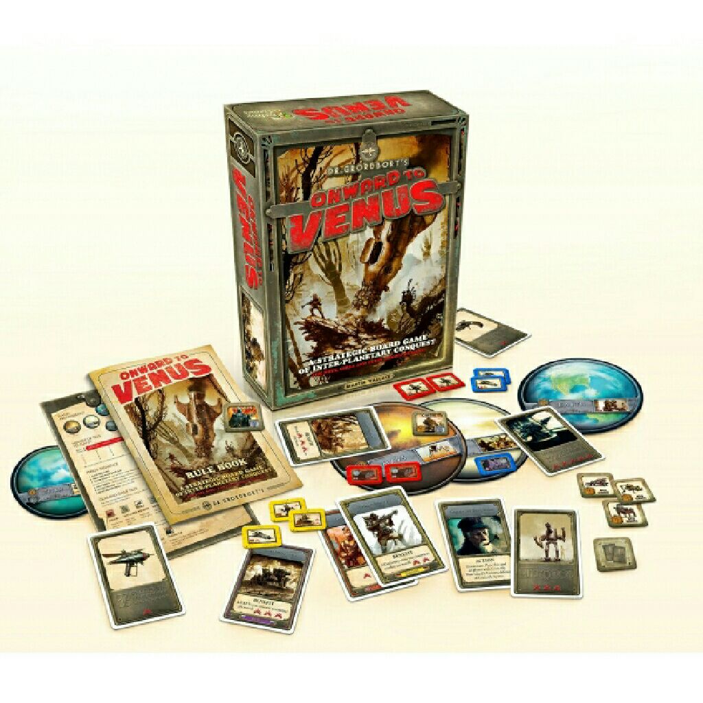 Onward To Venus  (2-5) board game collectible - Main Image 2