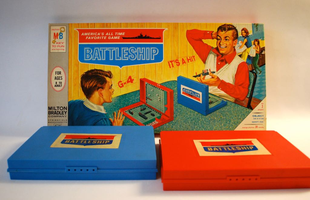 Milton Bradley Battleship  (2) board game collectible - Main Image 2