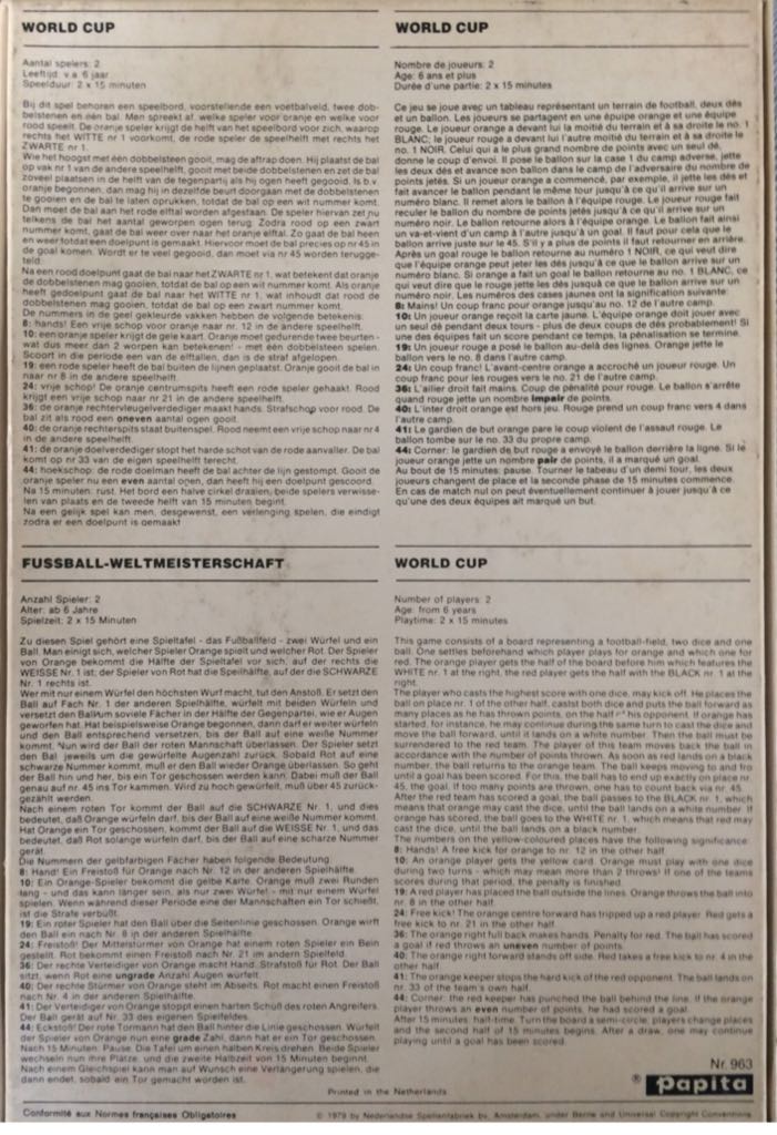 Worldcup  (2) board game collectible - Main Image 2