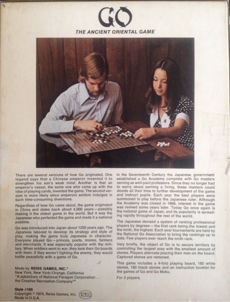 Go   (2) board game collectible - Main Image 2