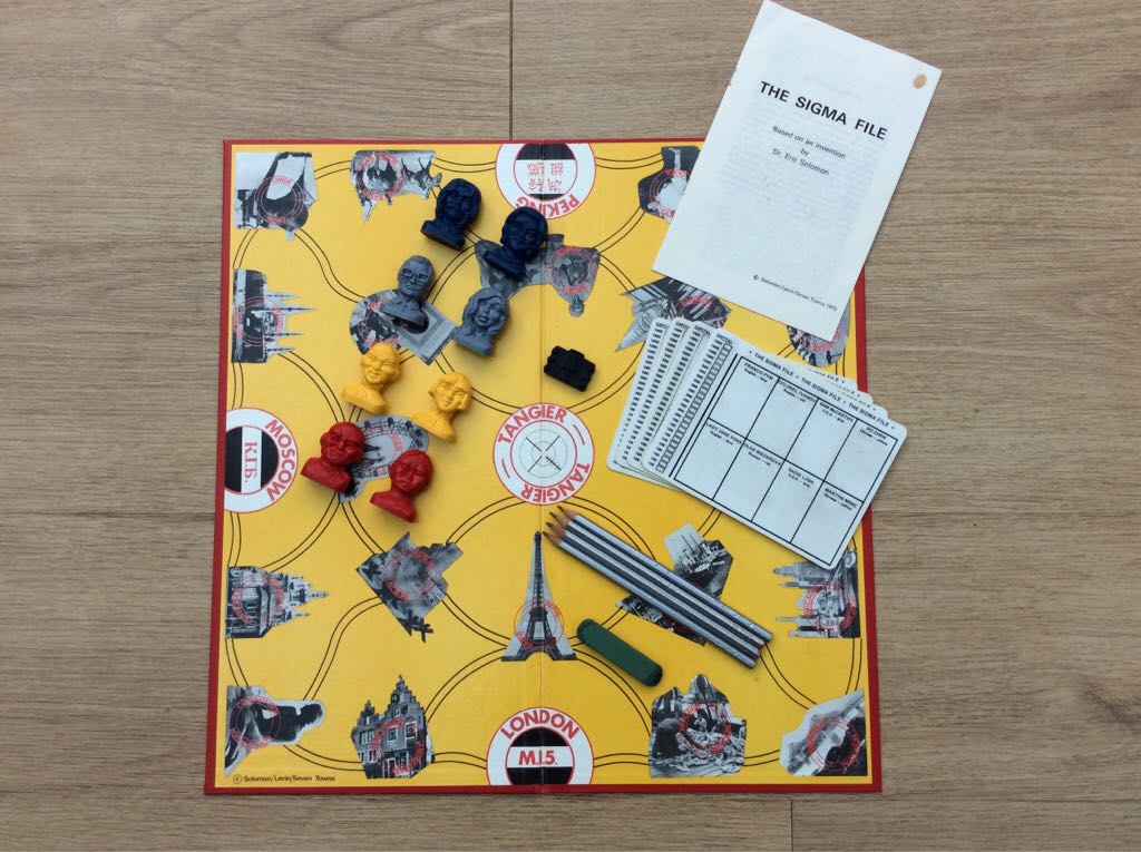 Sigma File  (3 to 4) board game collectible - Main Image 2