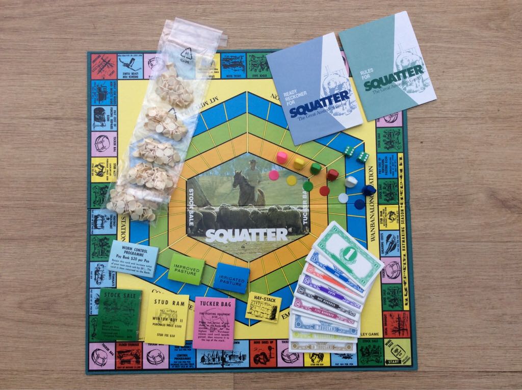 Squatter  (2 to 6) board game collectible - Main Image 2
