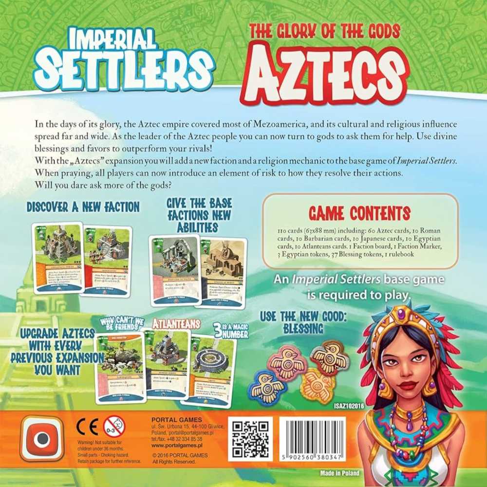 Imperial Settlers: Aztecs  (1-4) board game collectible - Main Image 3