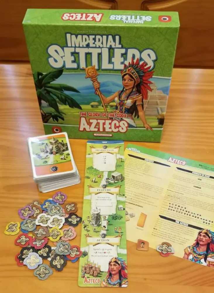 Imperial Settlers: Aztecs  (1-4) board game collectible - Main Image 4