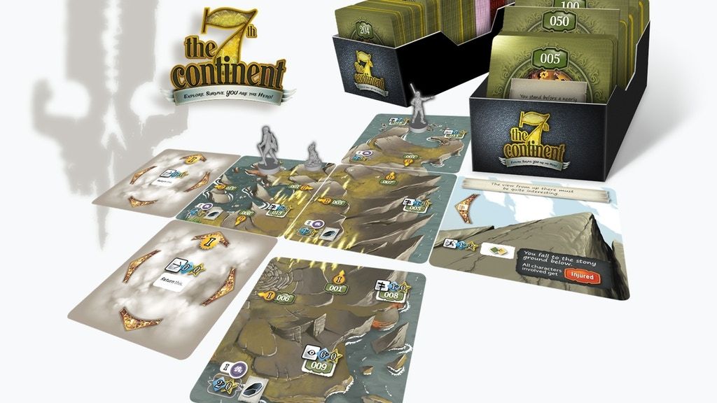 The 7th Continent  (1-4) board game collectible - Main Image 2
