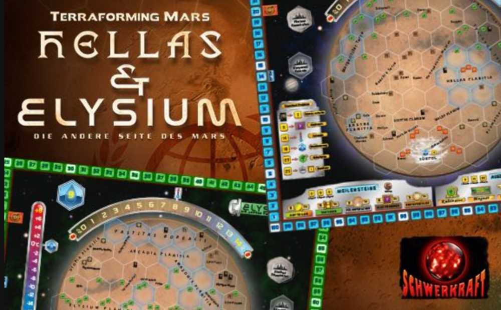 Terraforming Mars: Hellas & Elysium  (1-5) board game collectible - Main Image 3