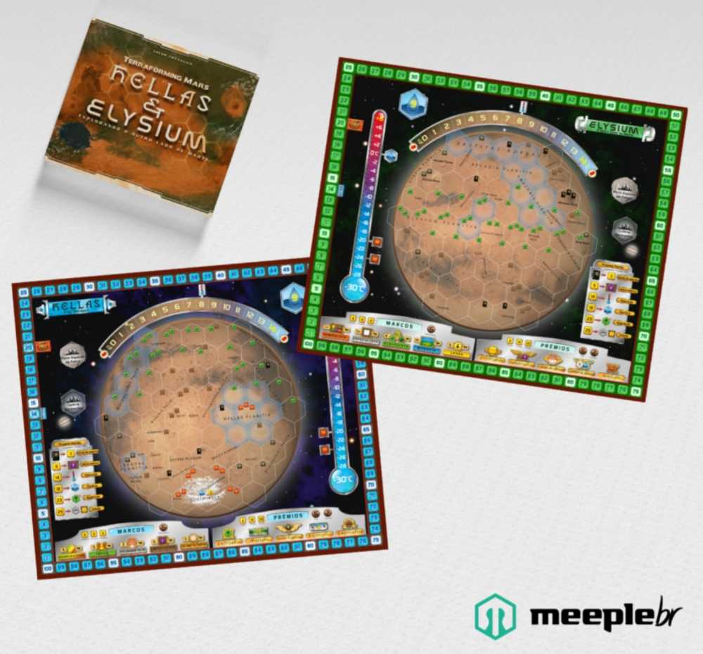 Terraforming Mars: Hellas & Elysium  (1-5) board game collectible - Main Image 4