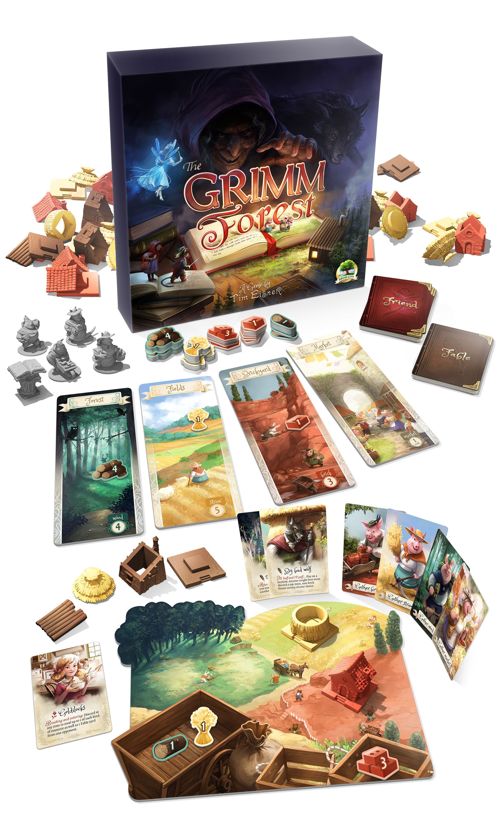 The Grimm Forest  (2-4) board game collectible - Main Image 2