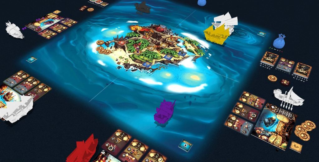 Dead Man’s Doubloons (KS - Deluxe Pledge)  (2-6) board game collectible - Main Image 2