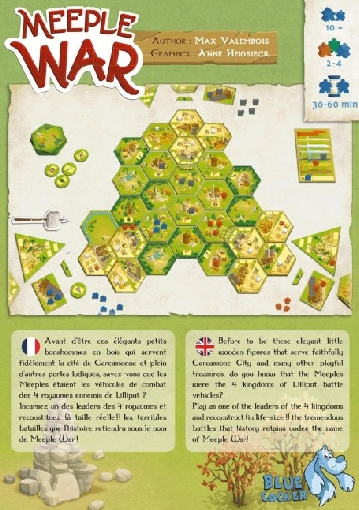 Meeple War  (2-4) board game collectible - Main Image 2