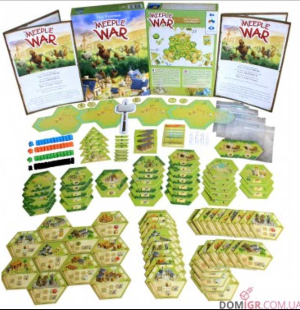 Meeple War  (2-4) board game collectible - Main Image 3