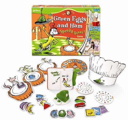Green Eggs And Ham Speedy Diner  (2-4) board game collectible - Main Image 2