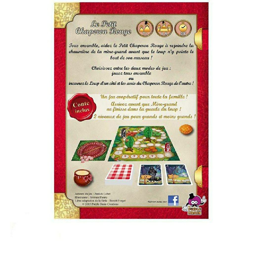 Le Petit Chaperon Rouge  (1-5) board game collectible - Main Image 2
