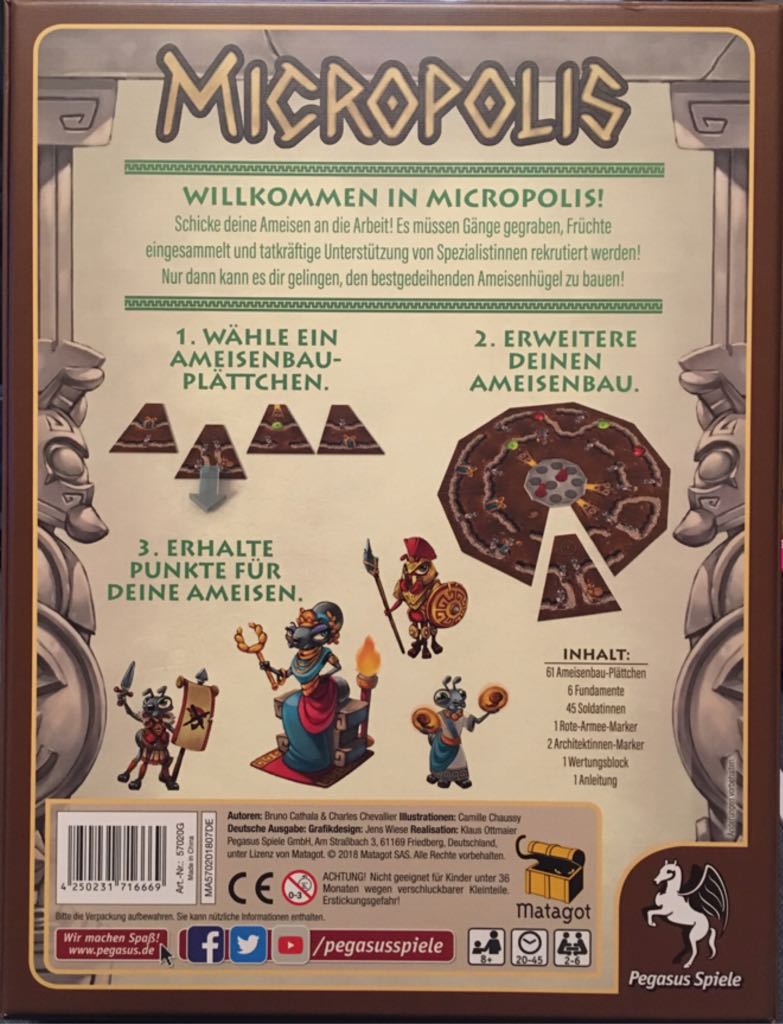 Micropolis  (3-4) board game collectible - Main Image 2