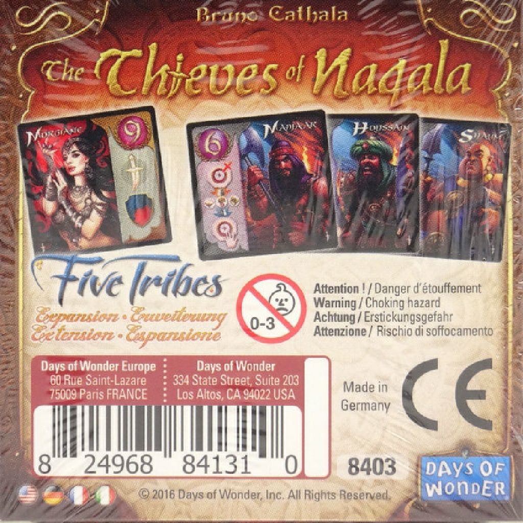 Five Tribes: Les Voleurs De Naqala  (2-4) board game collectible - Main Image 2