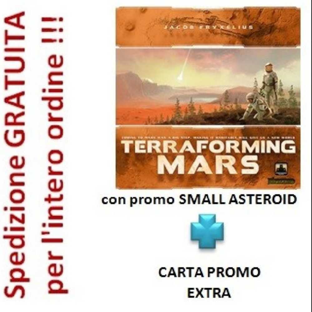 Terraforming Mars: Small Asteroid - Promo Card  (1-5) board game collectible - Main Image 3