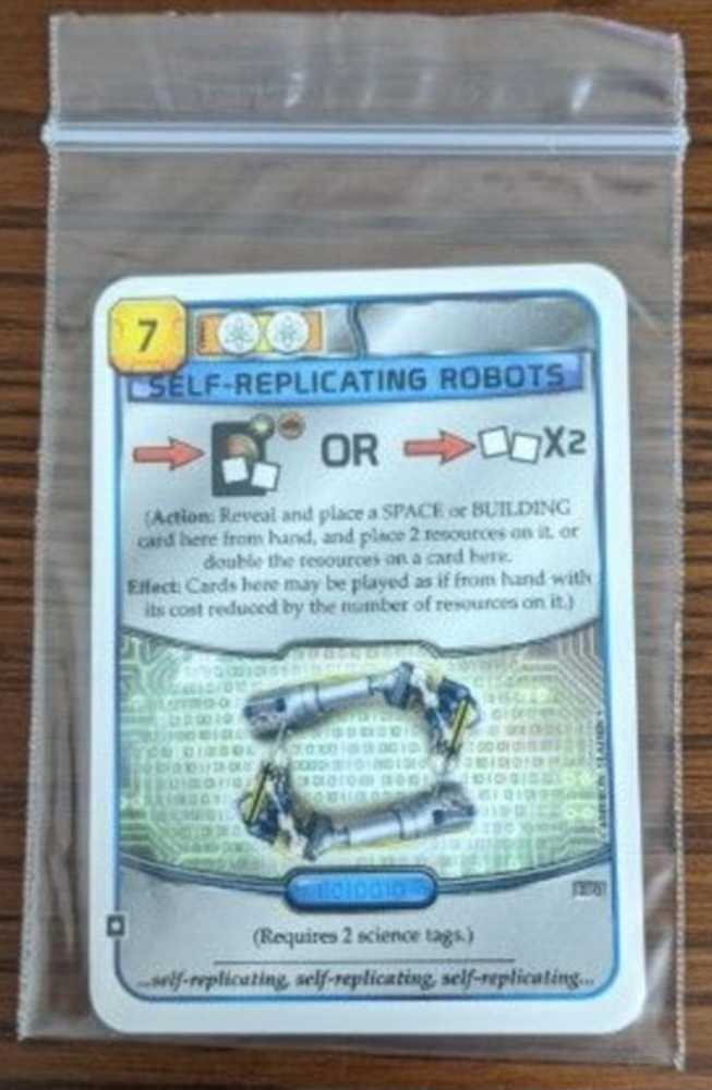 Terraforming Mars: Small Asteroid - Promo Card  (1-5) board game collectible - Main Image 4