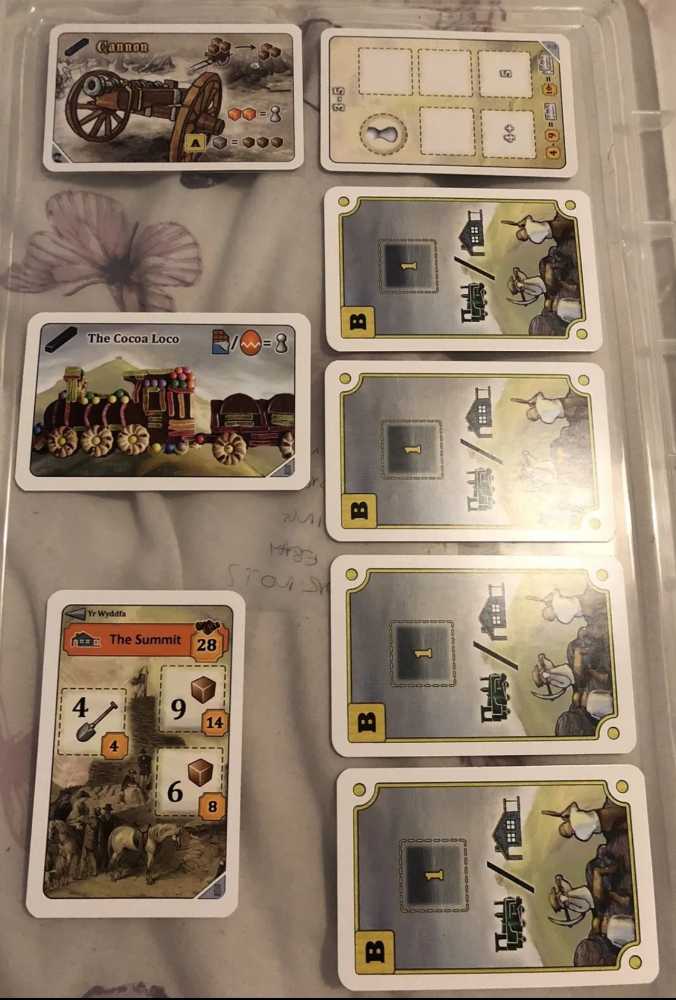 Snowdonia: Expansion Rolling Stock 1#  (1-5) board game collectible - Main Image 3