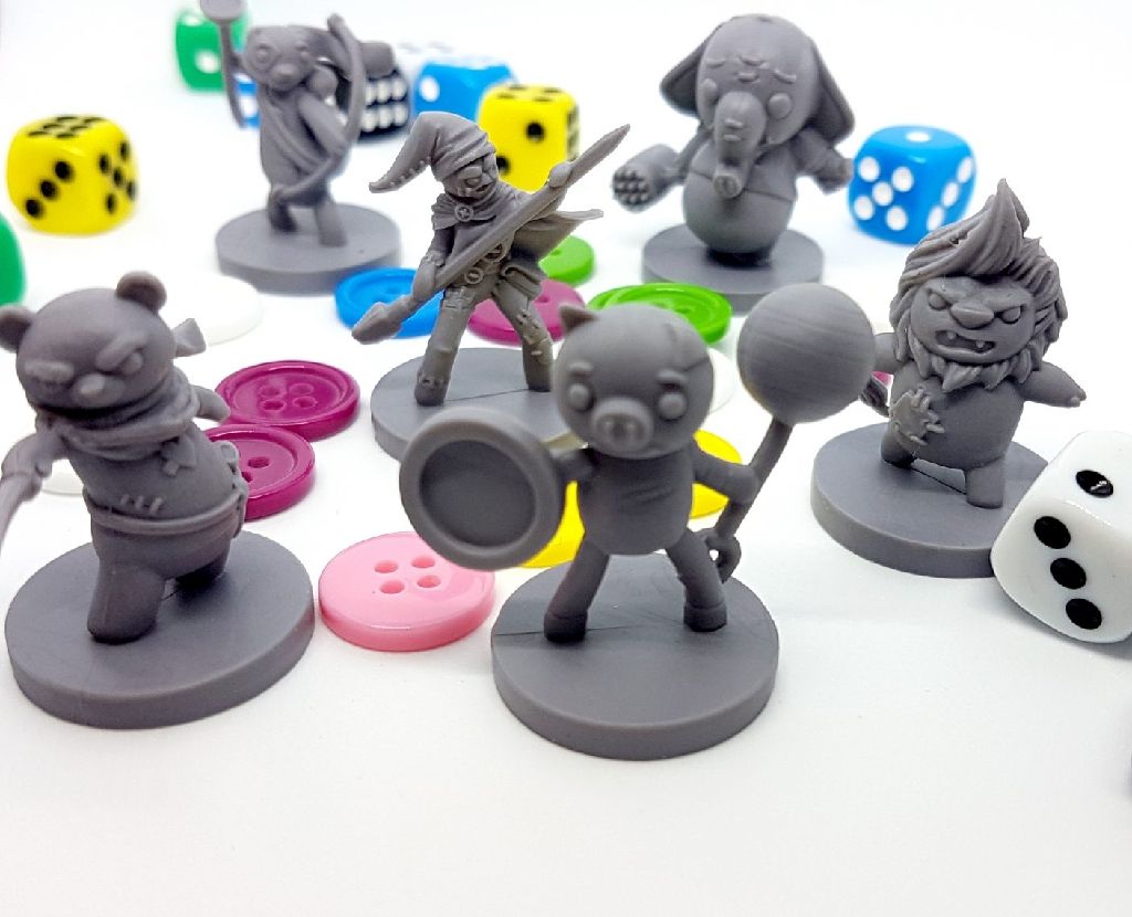 Stuffed Fables  (2-4) board game collectible - Main Image 2