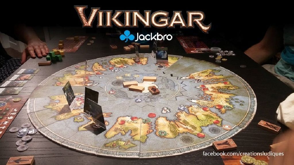 Vikingar: The Conquest Of Worlds - Drengr Warrior KS Edition  (2-6) board game collectible - Main Image 2