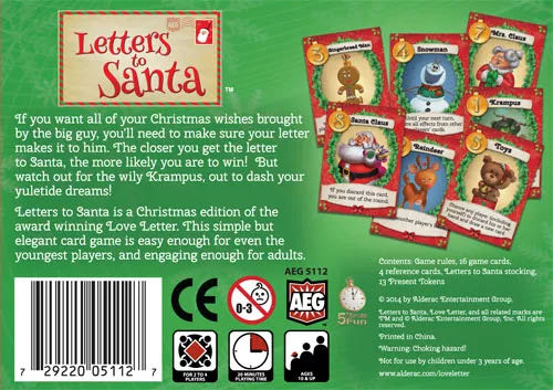 Letters To Santa  (2-4) board game collectible - Main Image 2
