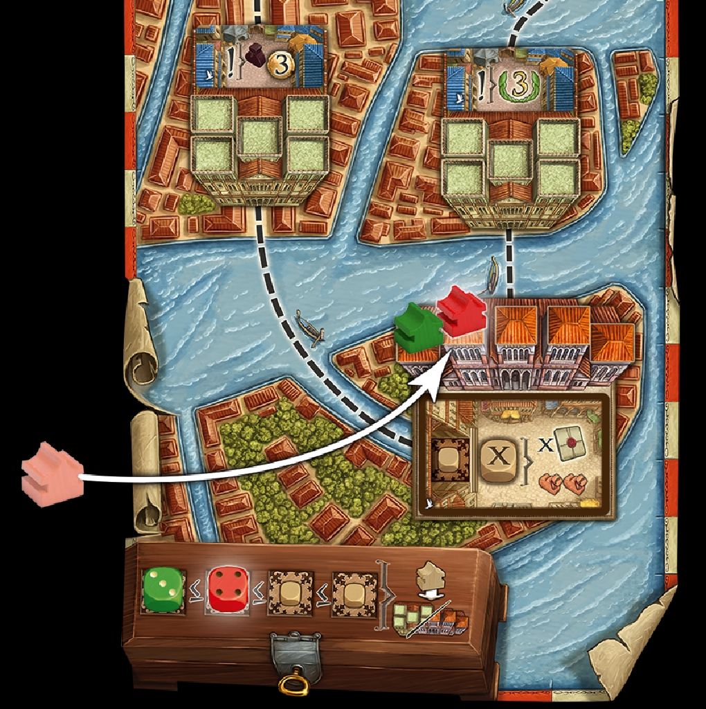 Voyages of Marco Polo, The: Agents of Venice  (2-5) board game collectible - Main Image 2