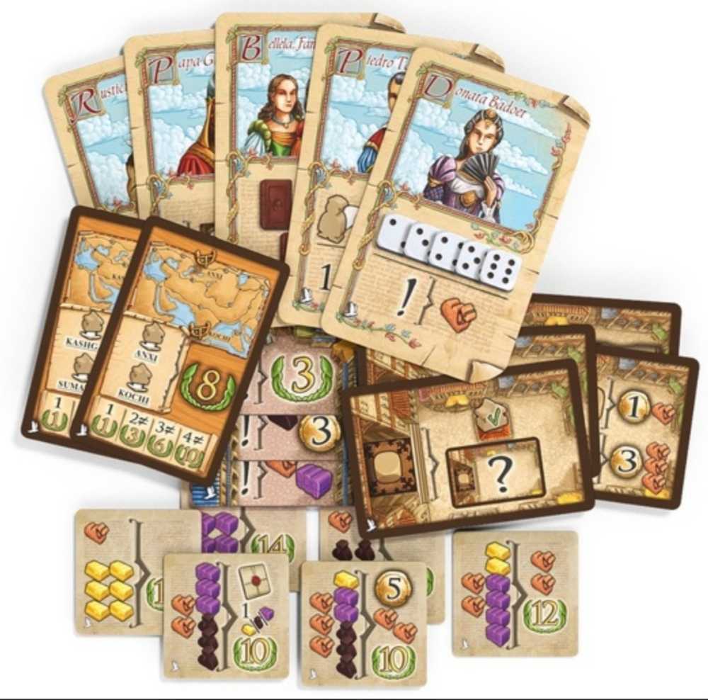 Voyages of Marco Polo, The: Agents of Venice  (2-5) board game collectible - Main Image 4