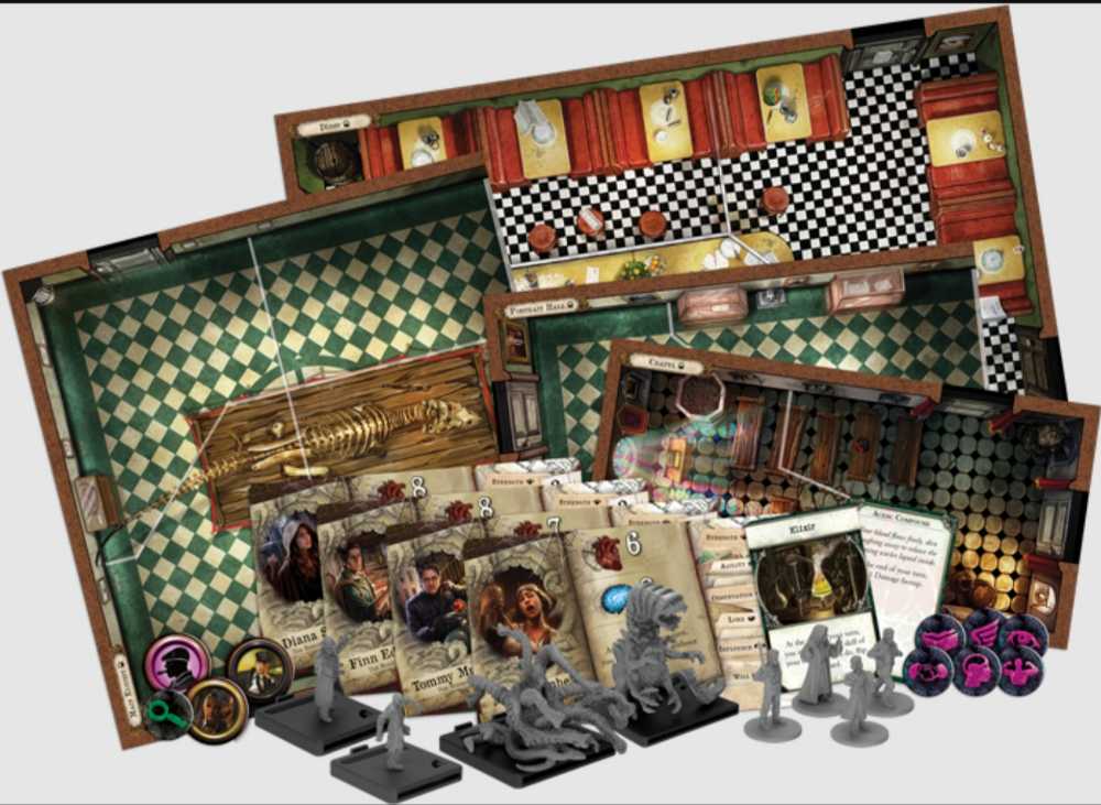 Mansions Of Madness - 2nd Edition: Streets Of Arkham  (1-5) board game collectible - Main Image 3