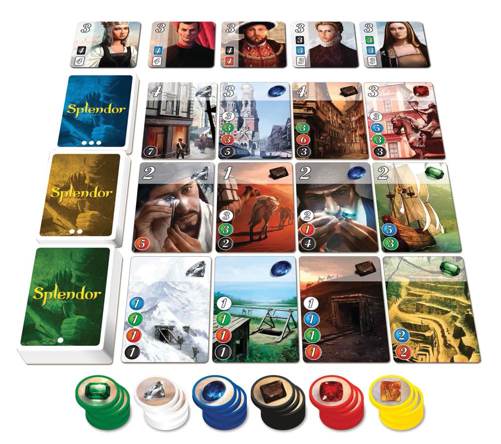 Splendor  (2-4) board game collectible - Main Image 2