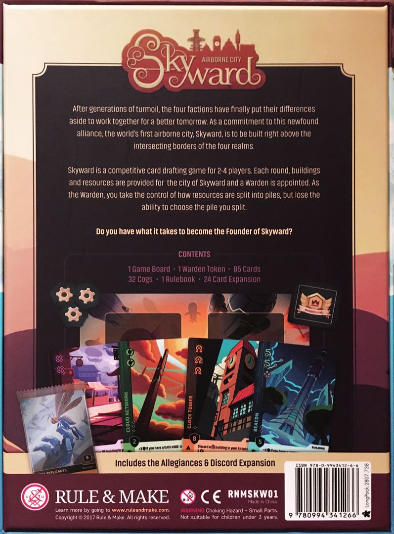 Skyward  (2-4) board game collectible - Main Image 2