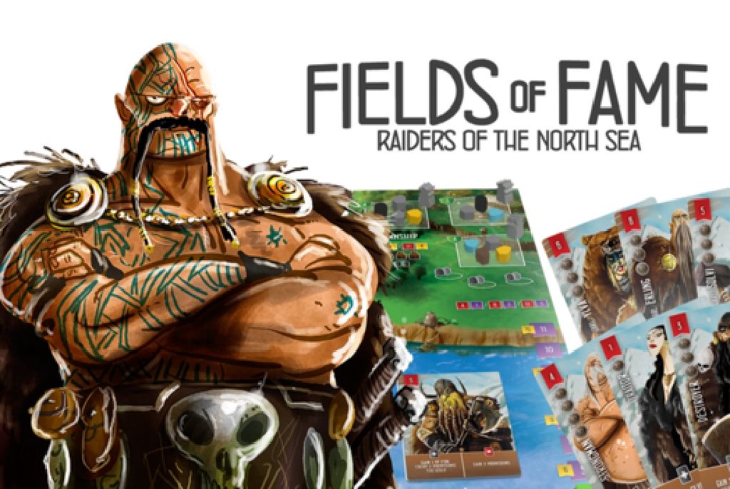 The North Sea Saga: (2) Raiders Of The North Sea : Fields Of Flame (KS)  (2-5) board game collectible - Main Image 2