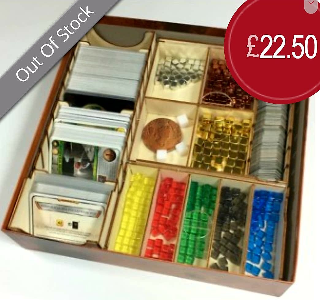 Terraforming Mars: Wooden Insert  (1-5) board game collectible - Main Image 2