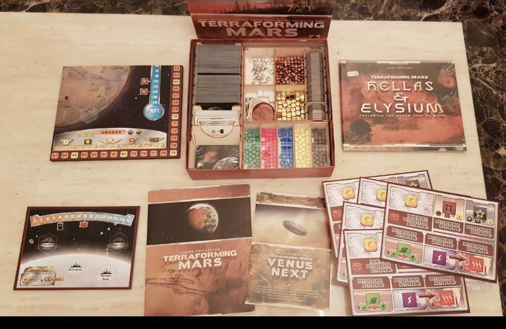 Terraforming Mars: Wooden Insert  (1-5) board game collectible - Main Image 3