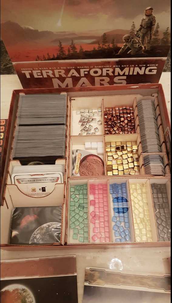 Terraforming Mars: Wooden Insert  (1-5) board game collectible - Main Image 4