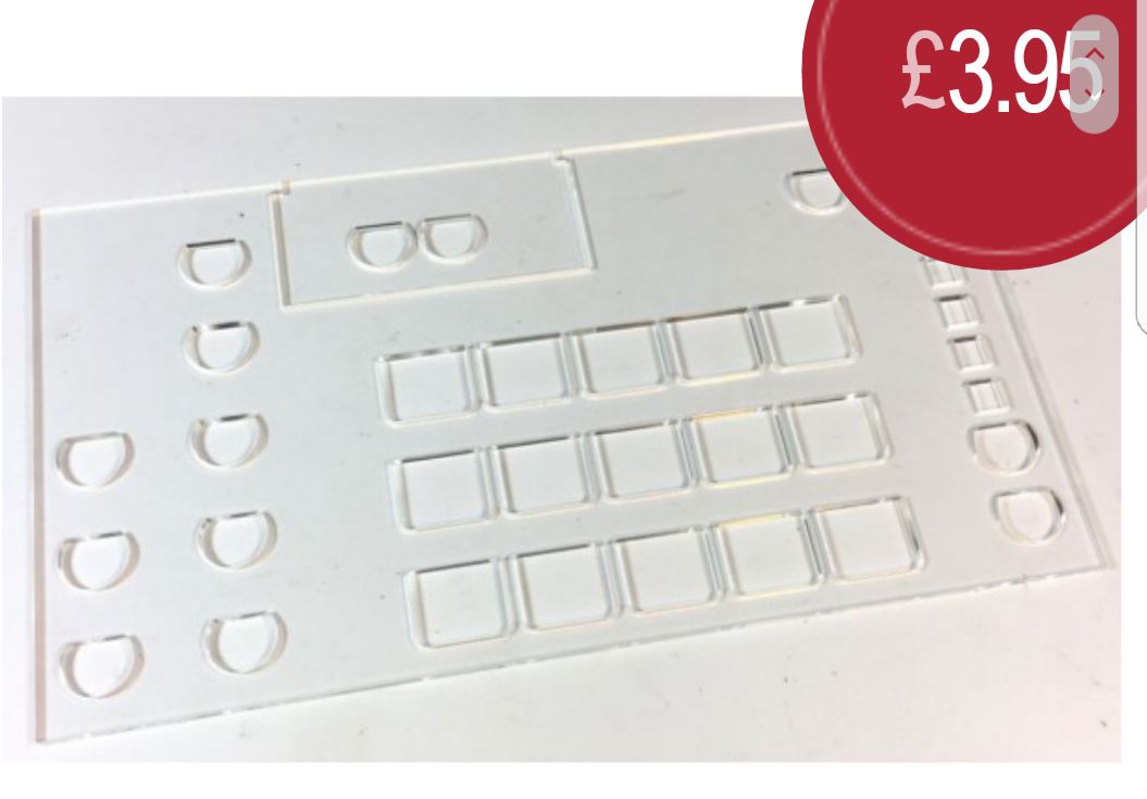 Great Western Trail: Acrylic Player Board Overlay X4  (2-4) board game collectible - Main Image 2