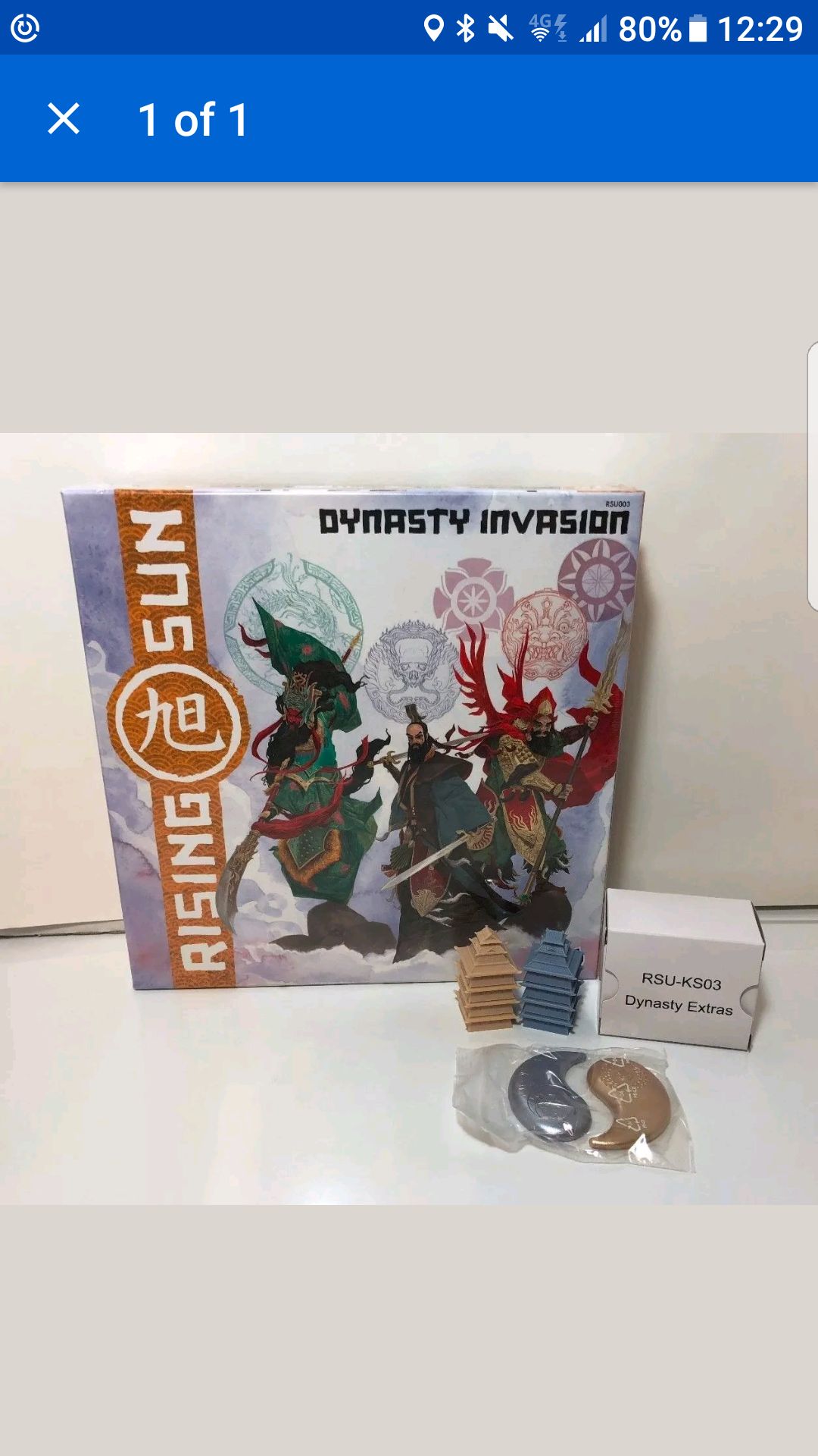 Rising Sun: Dynasty Invasion Expansion (KS)  (3-6) board game collectible - Main Image 2
