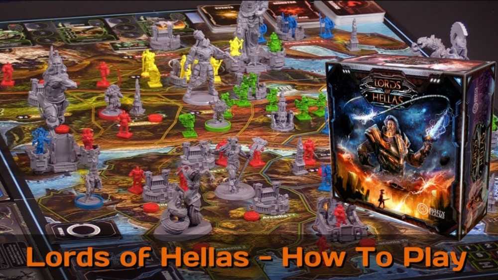 Lords of Hellas  (1-4) board game collectible - Main Image 3