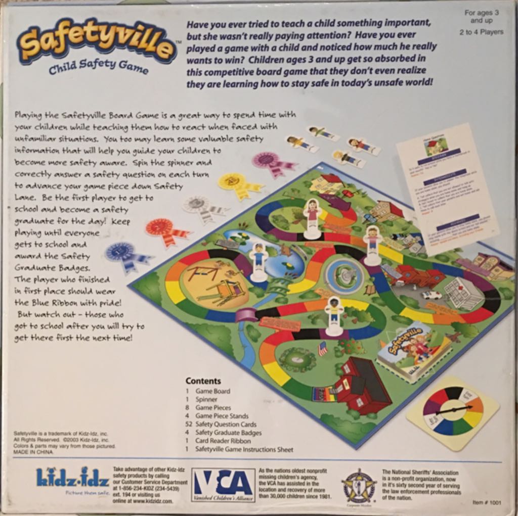 Safetyville  (2-4) board game collectible - Main Image 2