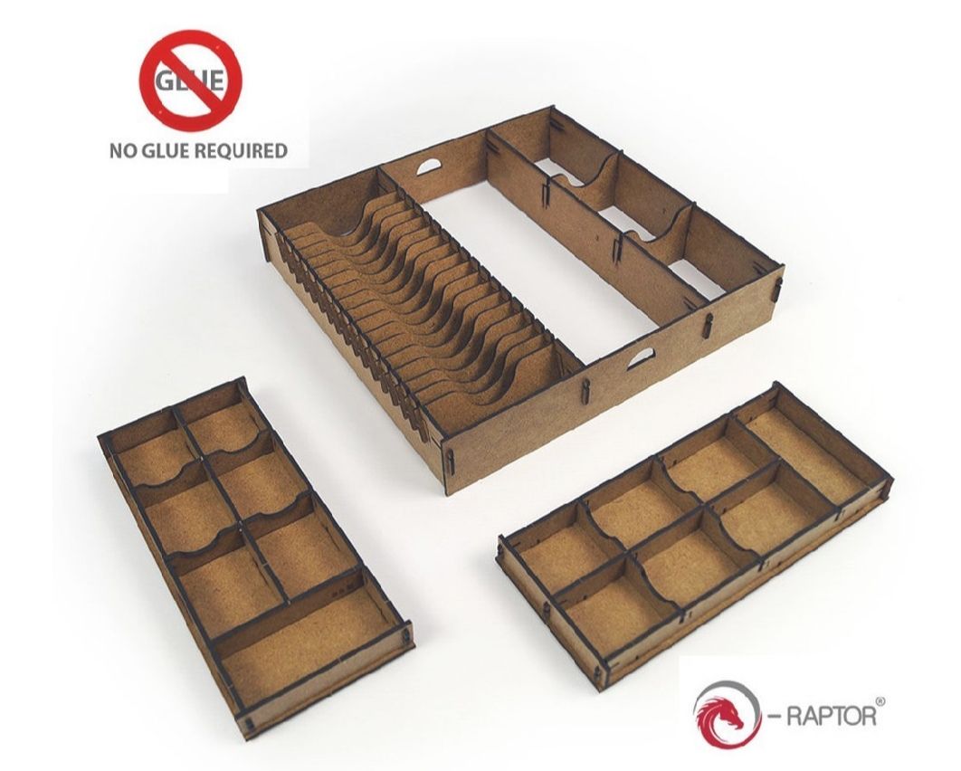 Dead Of Winter : The Long Night - e-Raptor Insert  (2-5) board game collectible - Main Image 2