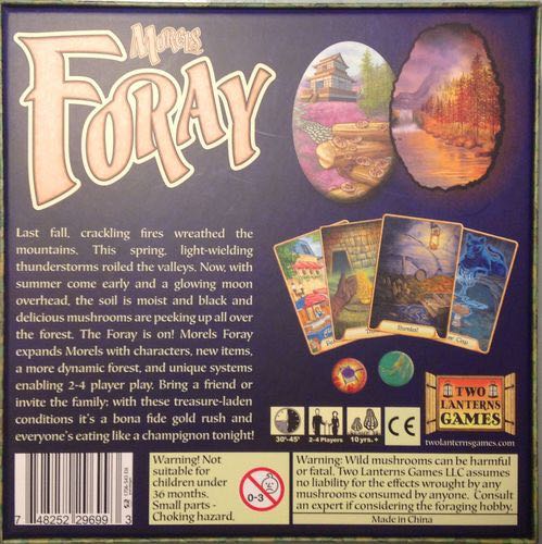 Morels: Foray  (2-4) board game collectible - Main Image 2